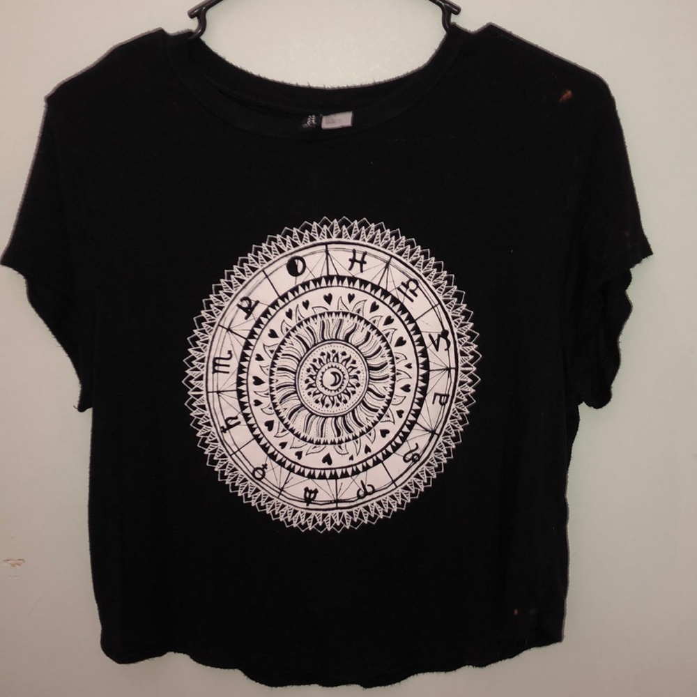 Zodiac Sign Crop Top